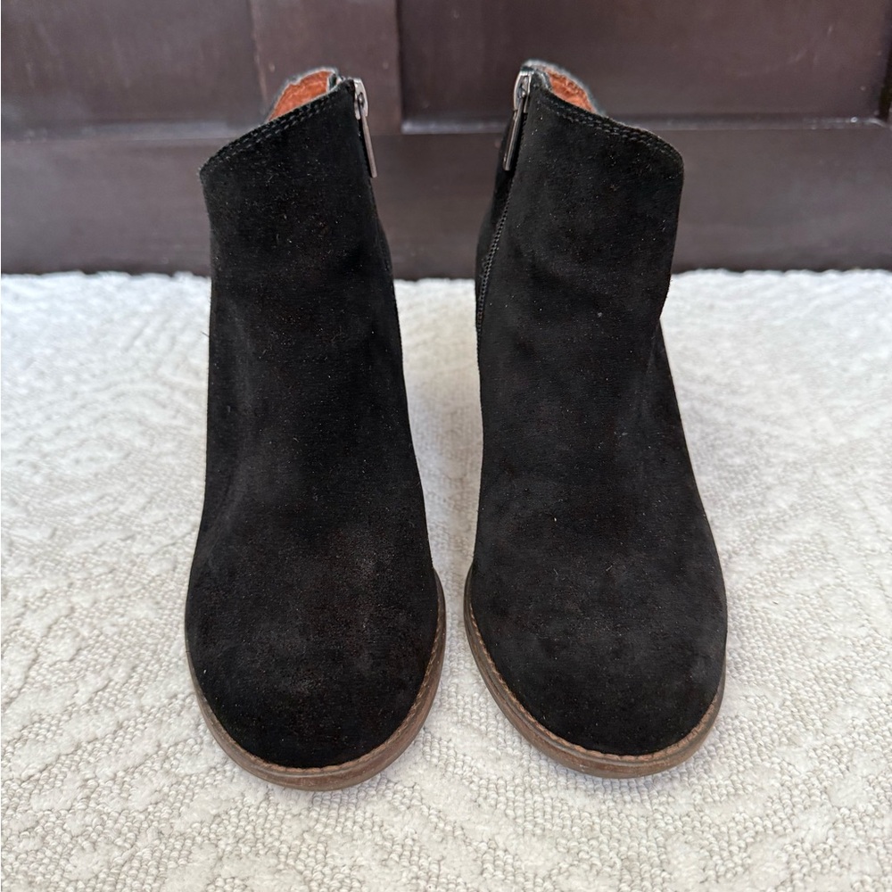 Lucky Brand Black Ankle Booties